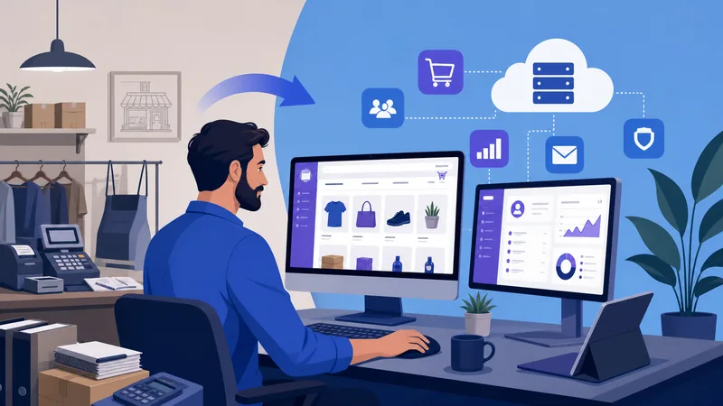 Magyar KKV digitális átállása: webshop és CRM beállítása modern munkahelyen
